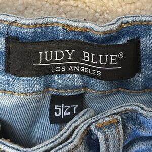 Vintage Judy Blue Boyfriend fit Distressed Blue Jeans size 5/27